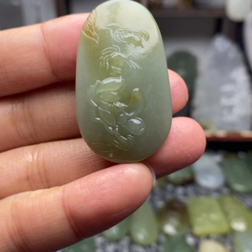 【闪购商品】和田玉颈饰未镶嵌一***呀