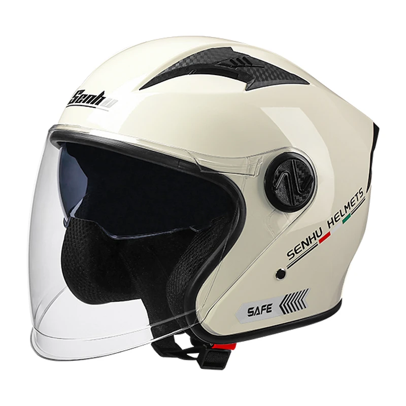 国标3c认证电动车头盔男女冬季保暖电瓶摩托车安全盔轻便四季通用