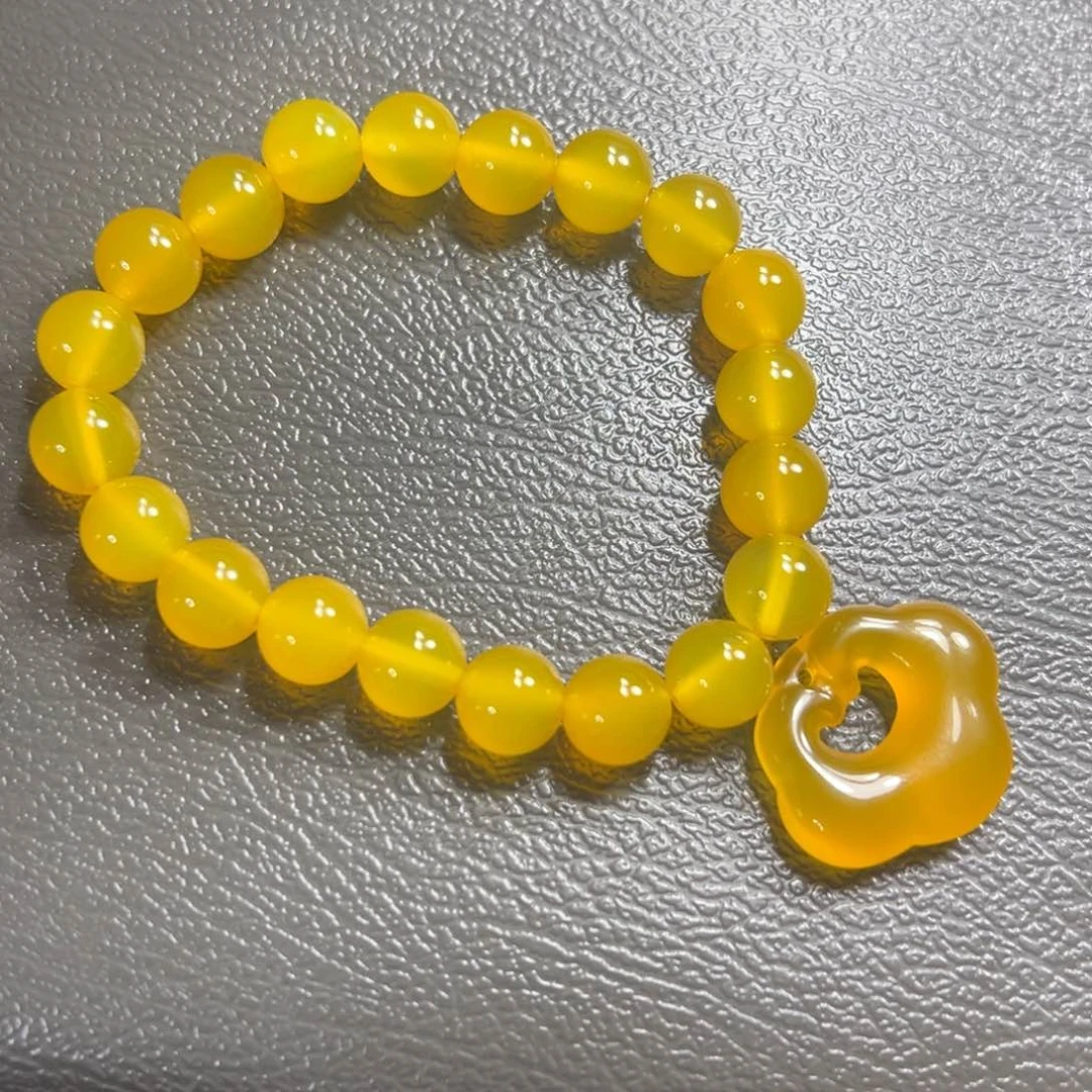 玛瑙/玉髓手串未镶嵌春**开
