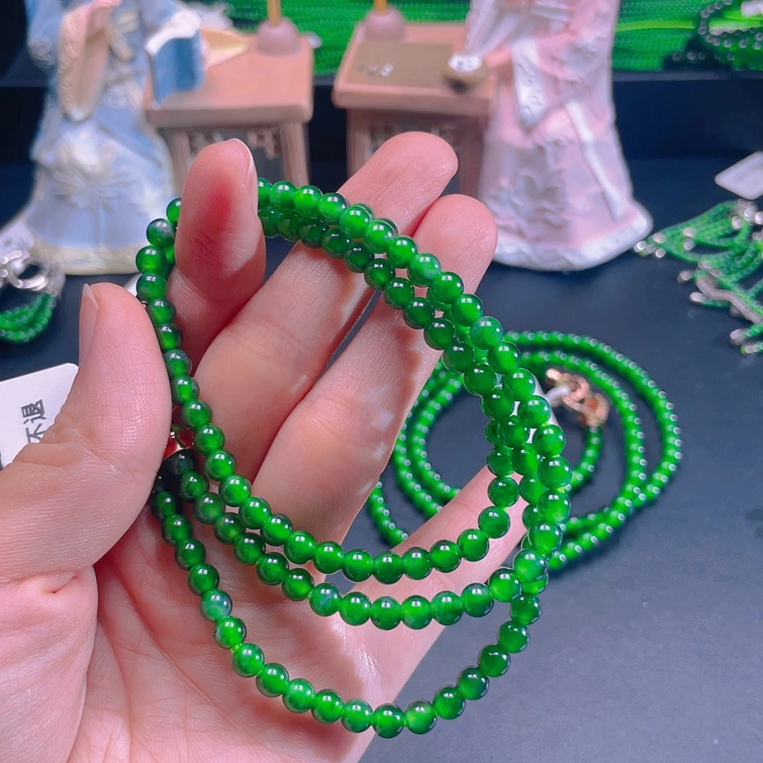 翡翠手链未镶嵌，11111