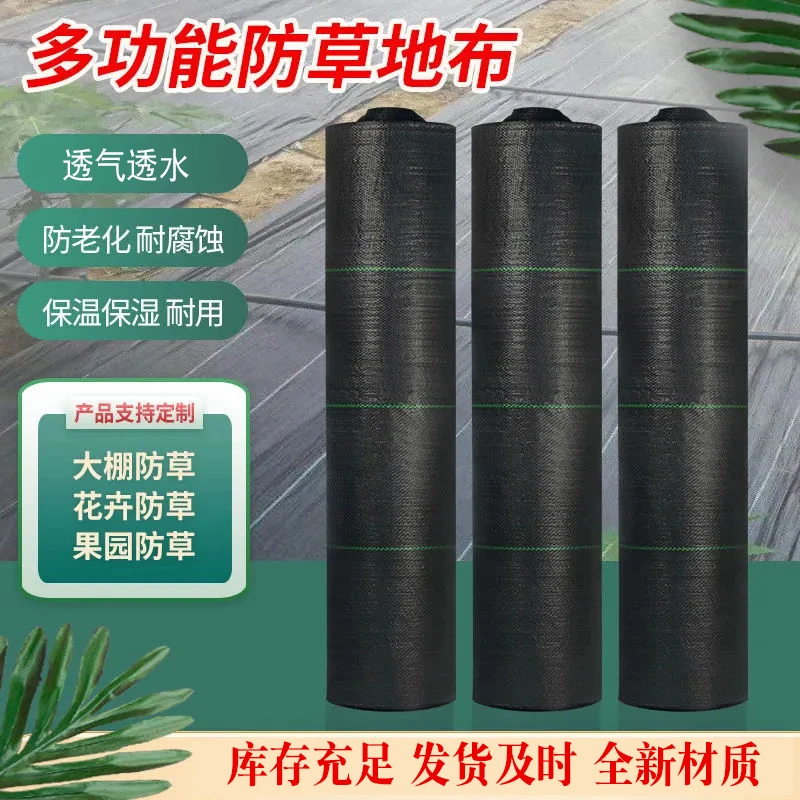 PE除草布样品菜地茶园果园防草布渗水透气防草布地膜农用薄膜