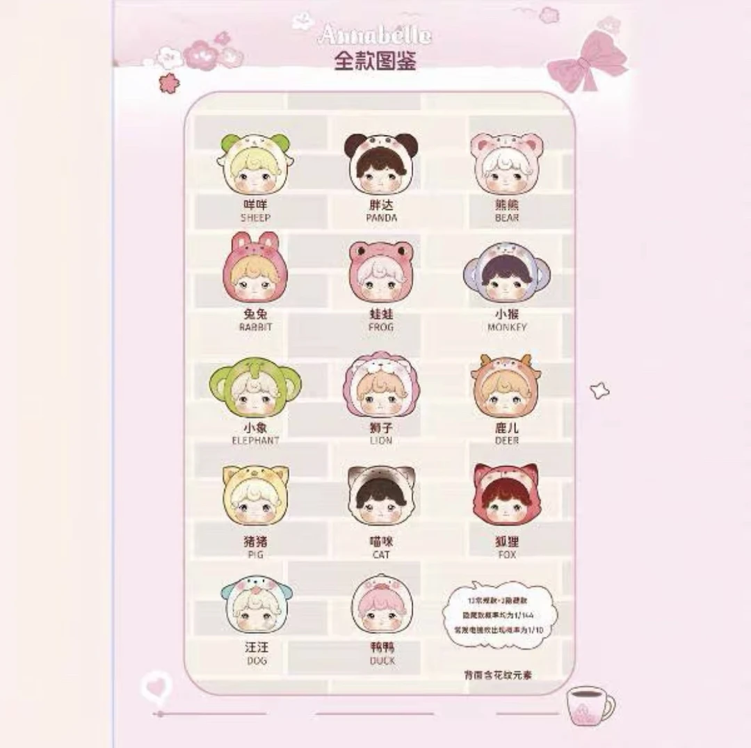 （爬楼XMY）春日樱花季 萌粒盲袋盲盒潮玩（默认同意代拆萌粒)