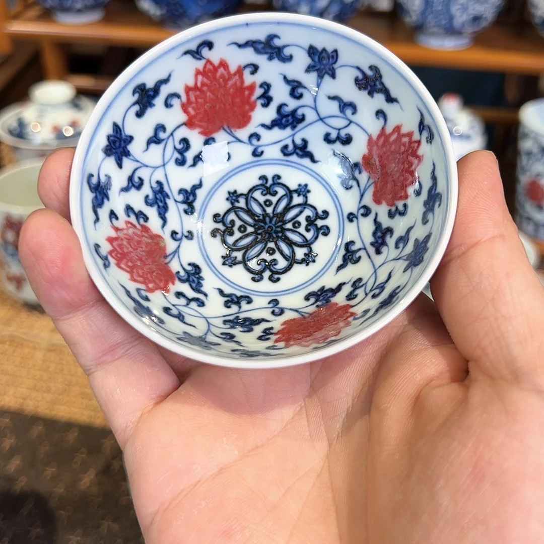 阳春白雪釉里红就是好