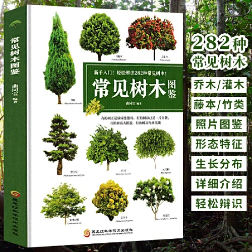常见树木图鉴园林绿化书籍园林植物 书苗木图鉴苗木书籍植物图鉴
