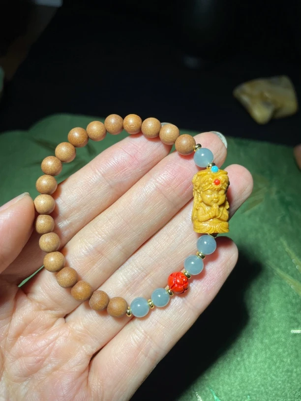 合金手链 桃木扎吉拉姆祝手串