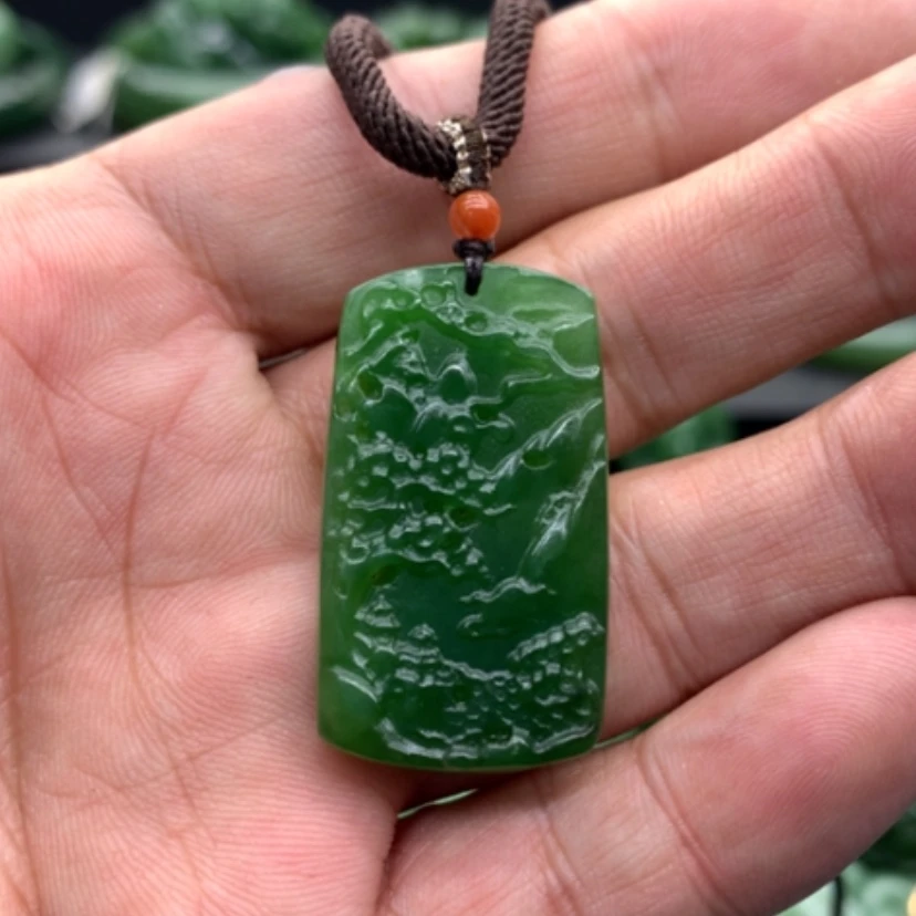 【闪购商品】和田玉（碧玉）颈饰未镶嵌恩*