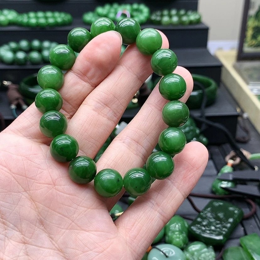 【闪购商品】和田玉（碧玉）手链未镶嵌