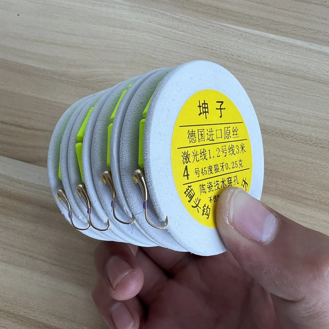 坤子传统钓线组（铜头勾3副）