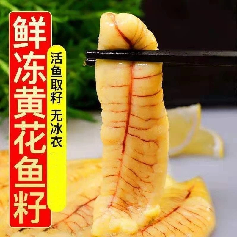 新鲜黄花鱼鱼子买3盒送3盒250克/盒顺丰包邮