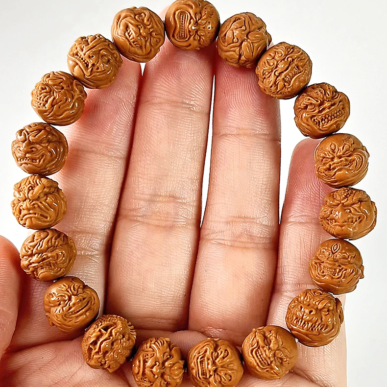 猴头核桃 1.1十二生肖恶僧手串  HTZL-6175A