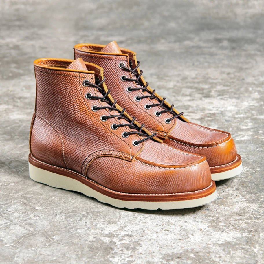 玩儿 沉船革875真皮固特异 意大利V底 舒适透气经典复古工装靴男