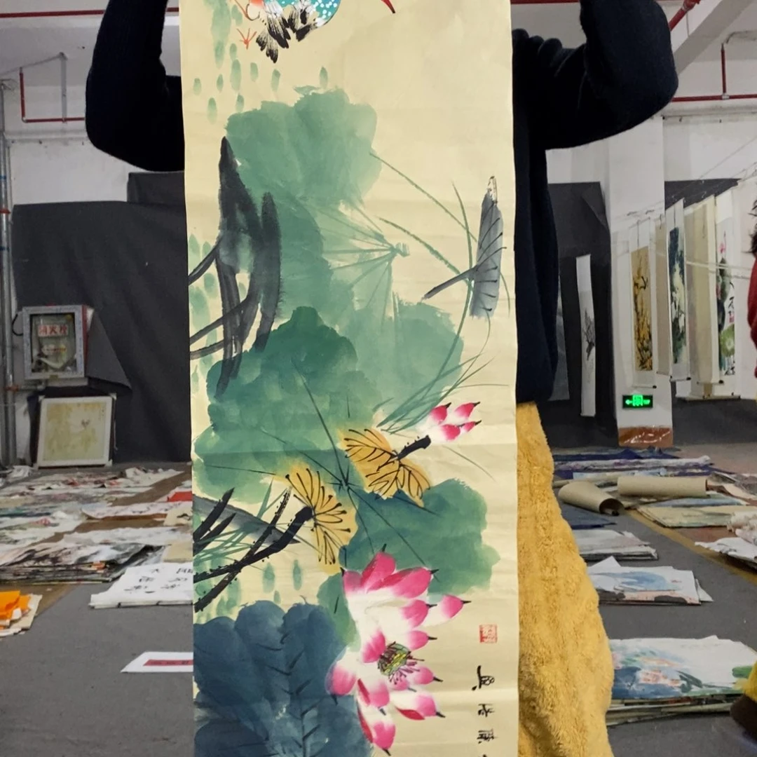 纯手绘画作作品看好购买