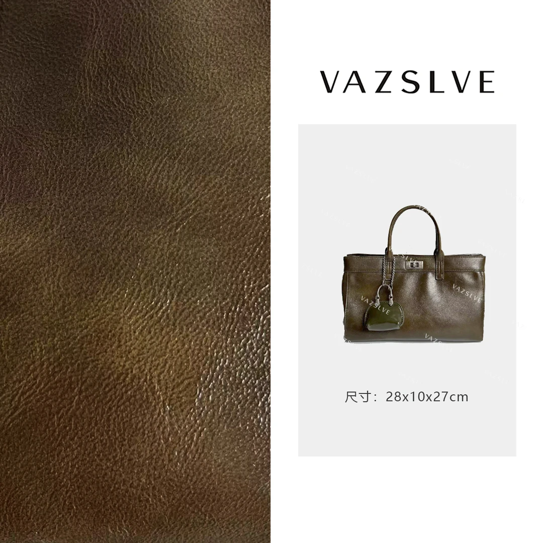 SK-92302-苔原色  小香风气质条纹设计师韩版斜跨轻奢女包