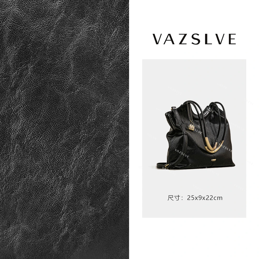 VAZSLVE/原创设计SK-62651-黑色 春季新款轻奢小包