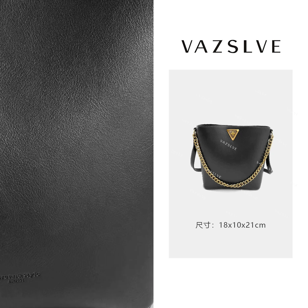 QYX-81320-黑色 气质条纹设计师韩版斜跨轻奢女包