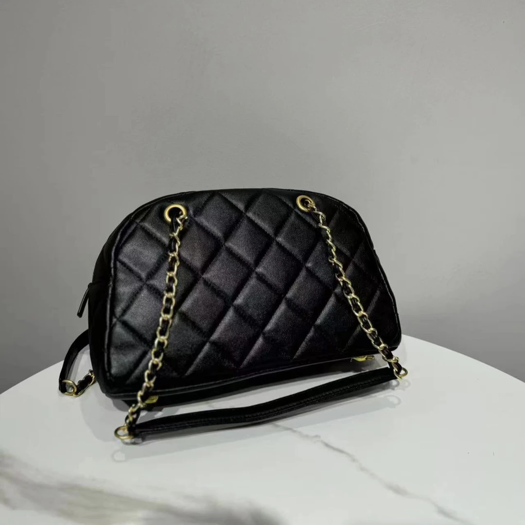 XKY-10051-黑色-RAIN.CUN轻奢小众时尚百搭女士包包