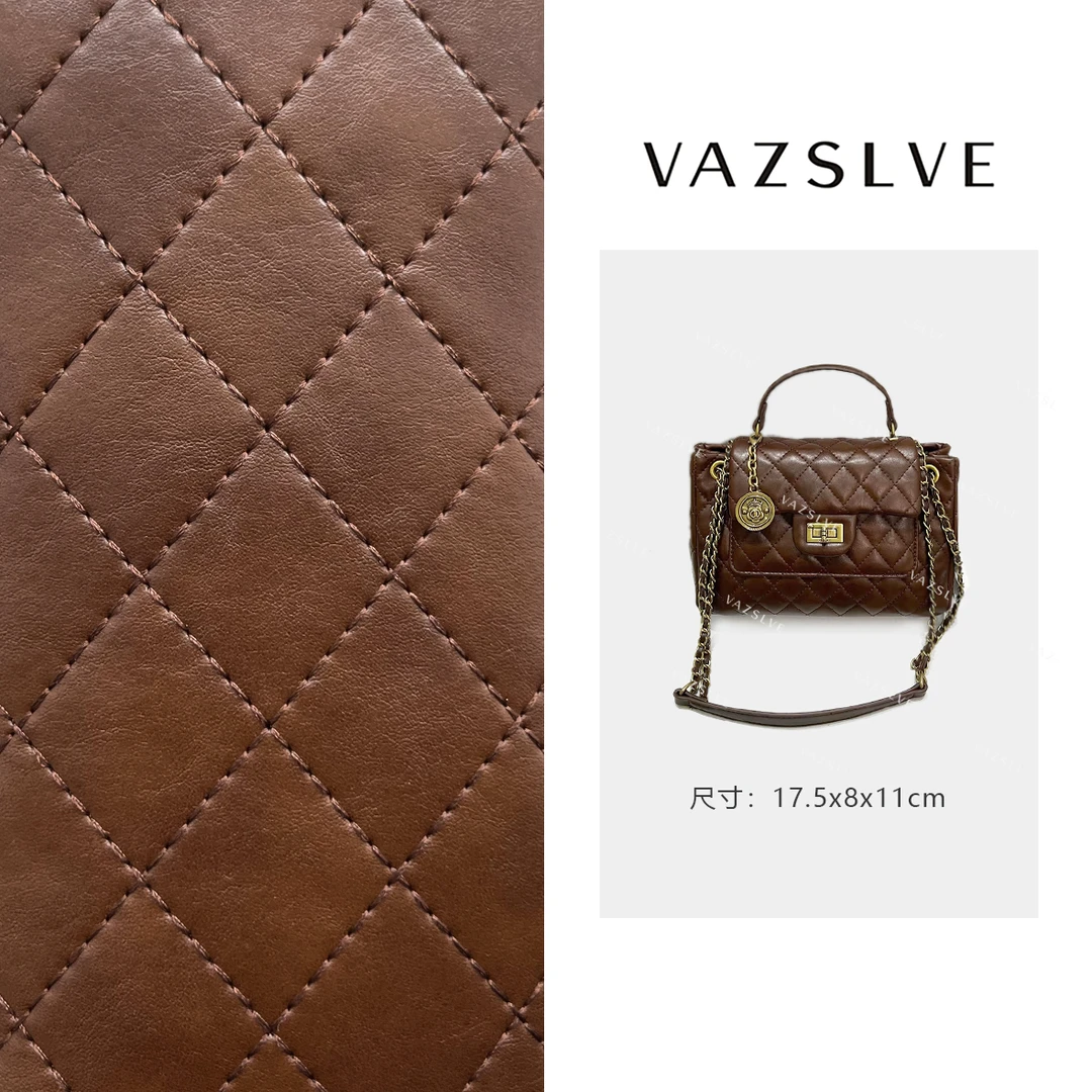 ZT-D7038-游牧咖 气质条纹设计师韩版斜跨轻奢女包