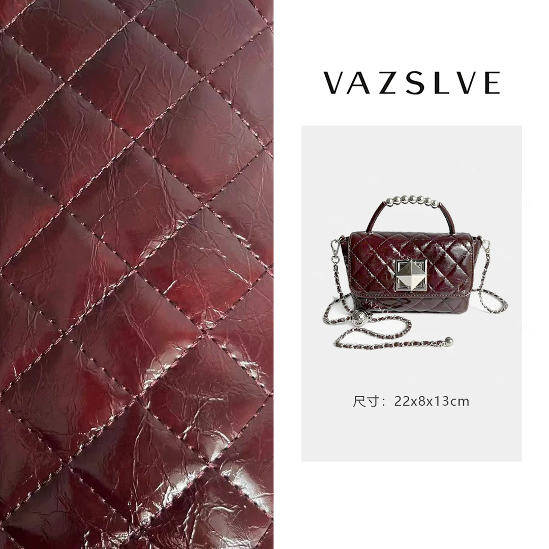 ZT-D7067-安格拉 小香风气质条纹设计师韩版斜跨轻奢女包