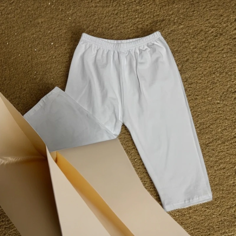 薄款打底裤成人休闲裤性感风女套装和纸纱透气夏季运动白色舒适