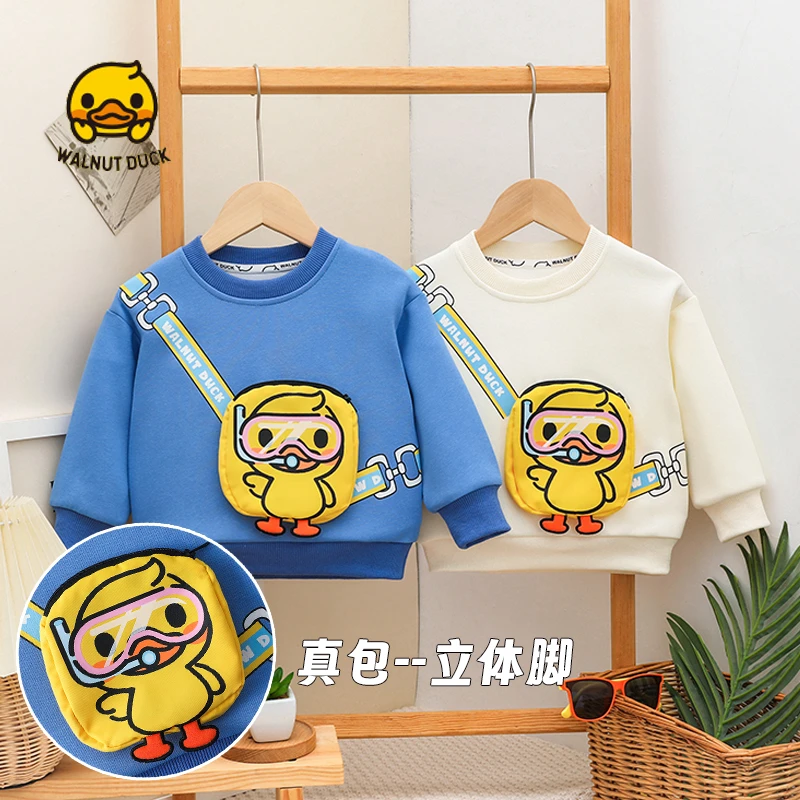 2025春秋季新款洋气 立体潜水鸭小包卫衣5283-1