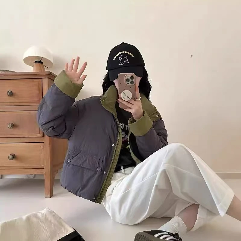 2024秋冬编号时尚气质新款百搭休闲保暖潮流韩版外套
