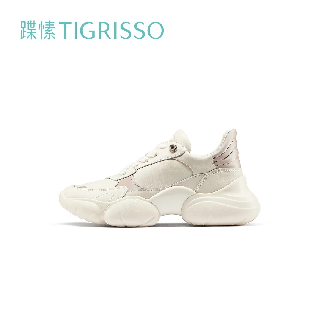 蹀愫ins潮时尚运动休闲鞋百搭经典老爹鞋女TA32509-52