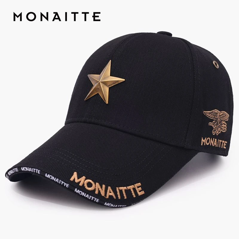 【高档潮牌时尚棒球帽】蒙奈特帽子男秋冬新款大头运动四季鸭舌帽女