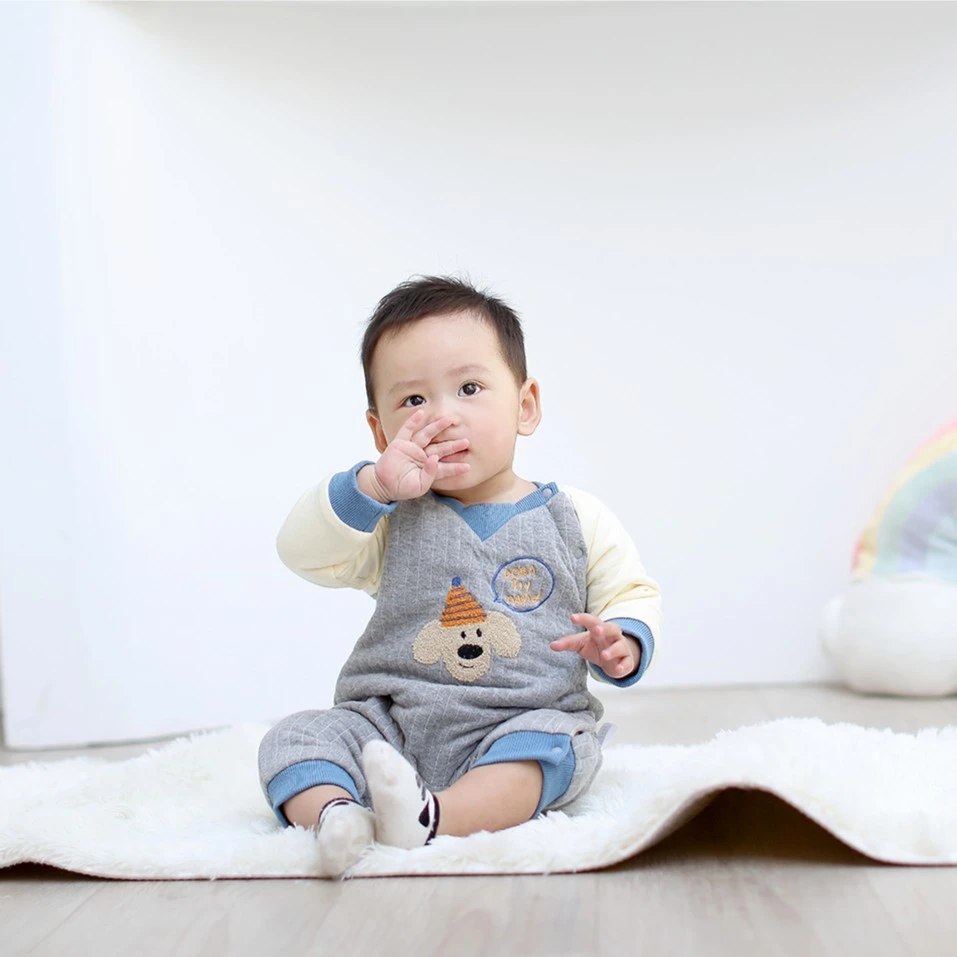 【直播间链接】A 秋冬保暖棉服婴童连体哈衣爬服微瑕