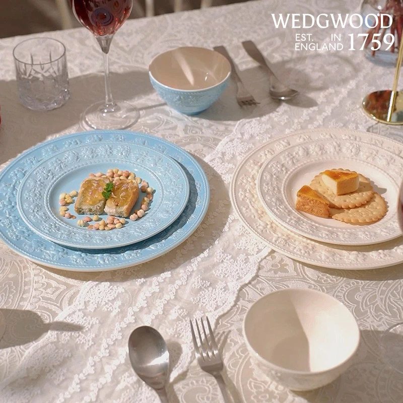 Wedgwood【抖音专供】欢愉假日餐具饭碗餐盘中餐西餐新婚礼物-自播