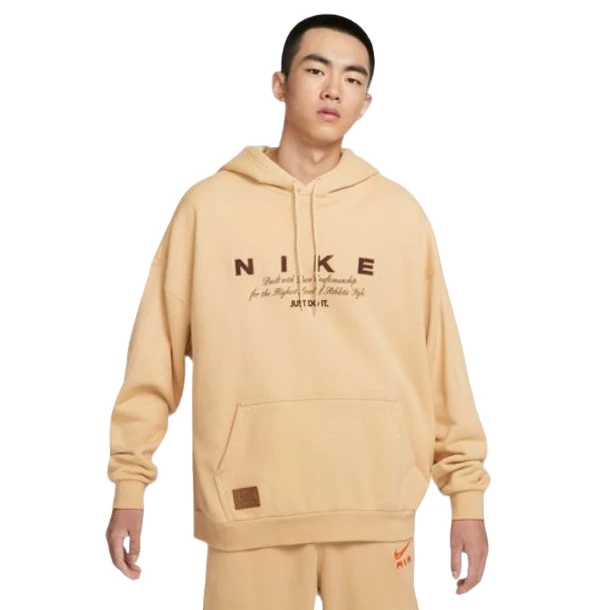 NIKE/耐克官方男款舒适百搭休闲潮流训练刺绣连帽卫衣-HQ4745-233