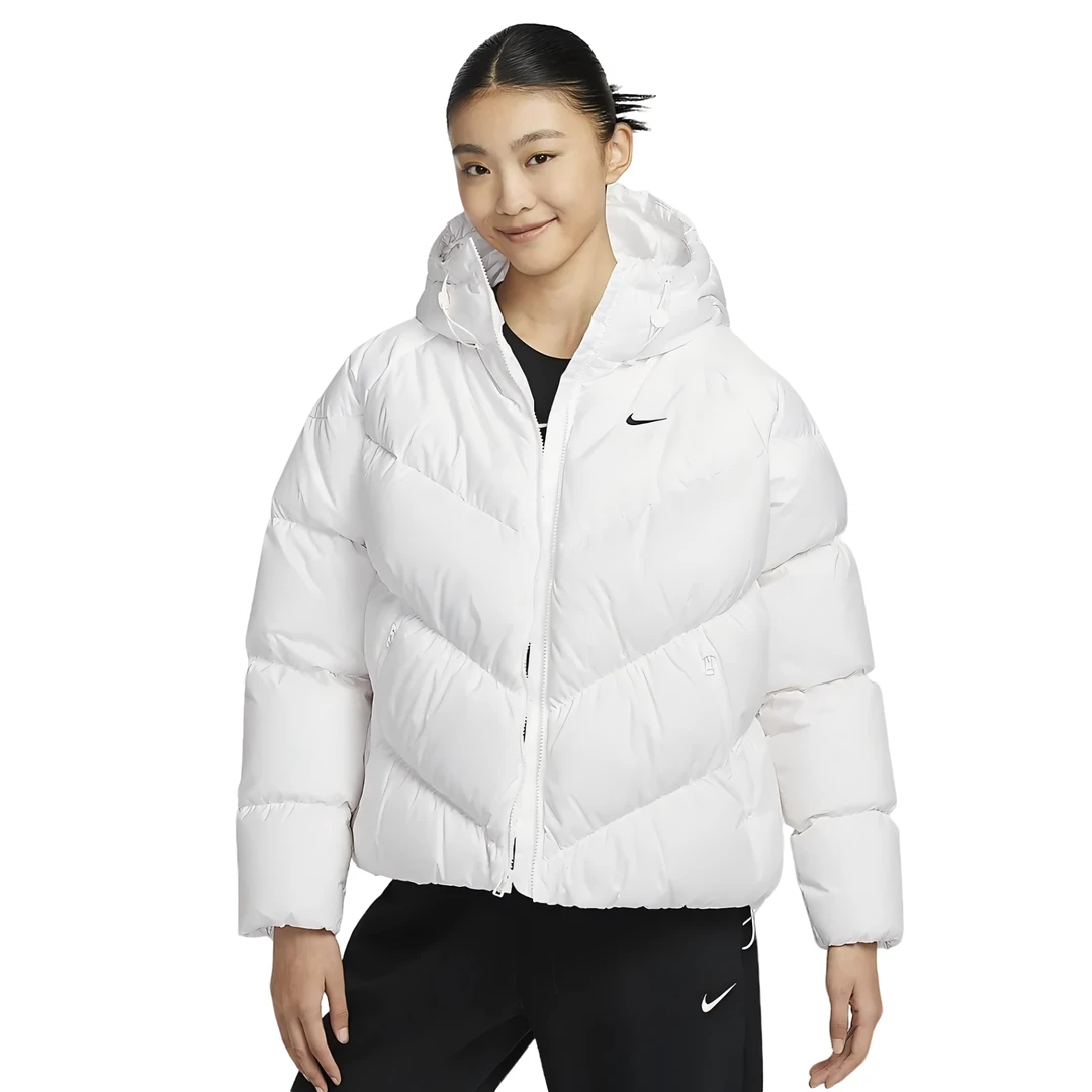 NIKE/耐克官方女款 WINDPUFFER 冬季防风防泼水羽绒服-HF7871-100