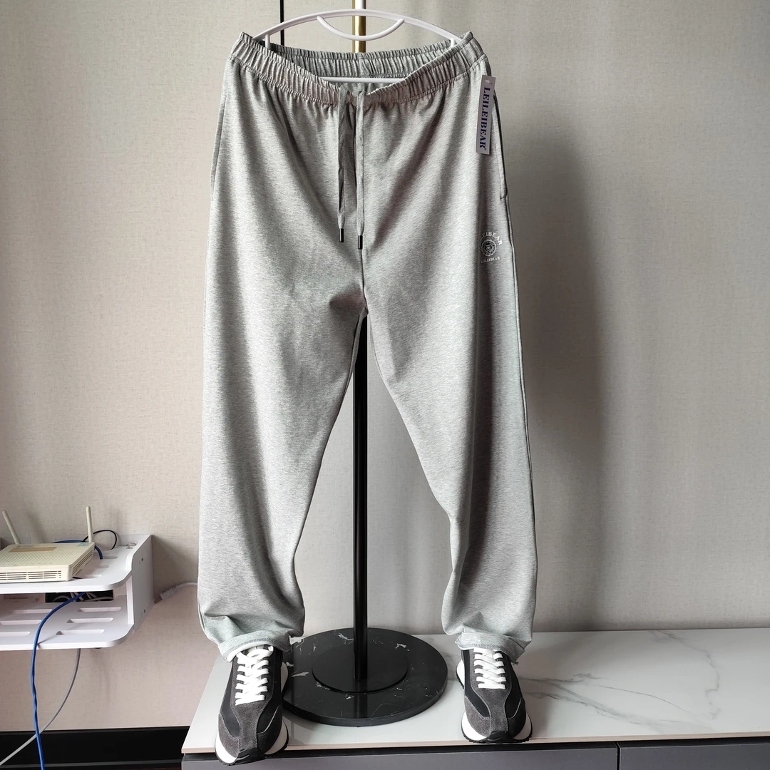 夏季速干冰丝凉感抗紫外线户外运动裤超薄宽松大码热天纯棉休闲裤