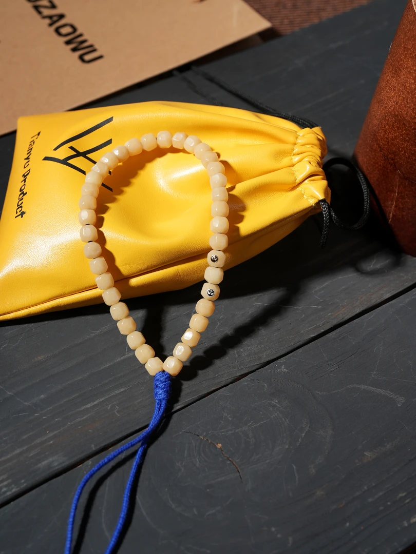 【TIANYU】风化菩提根刀痕糖果无相手持 金银双标款[TY020]