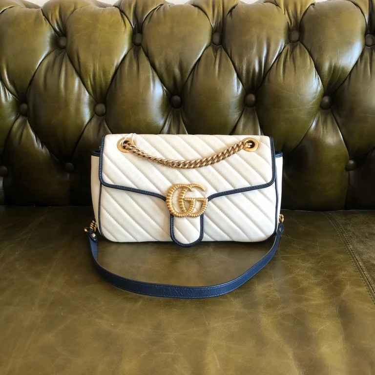 95新 GUCCI/古驰 安洁利严选GUCCI古驰马蒙26单肩包 WHZ408033H