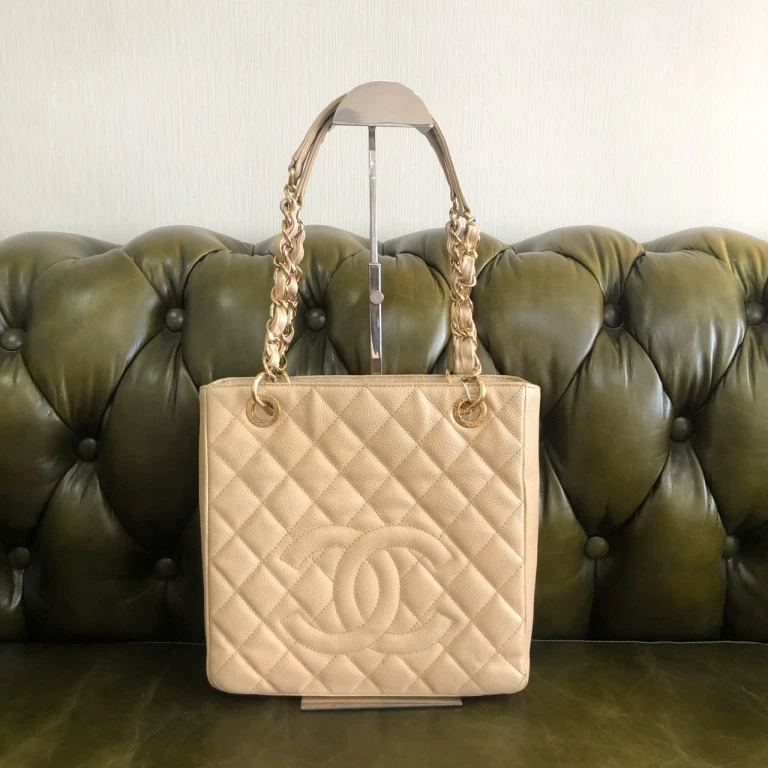95新 Chanel/香奈儿 安洁利严选 香奈儿gst托特单肩包WHZ18986H