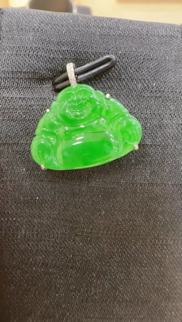 【闪购商品】翡翠吊坠(不含链)18K金镶嵌多样性发货拍一发一