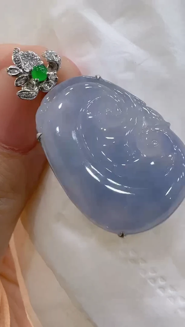 【闪购商品】翡翠吊坠(不含链)18K金镶嵌多样性发货拍一发一