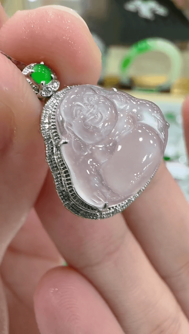 【闪购商品】翡翠吊坠(不含链)18K金镶嵌多样性团购发一件