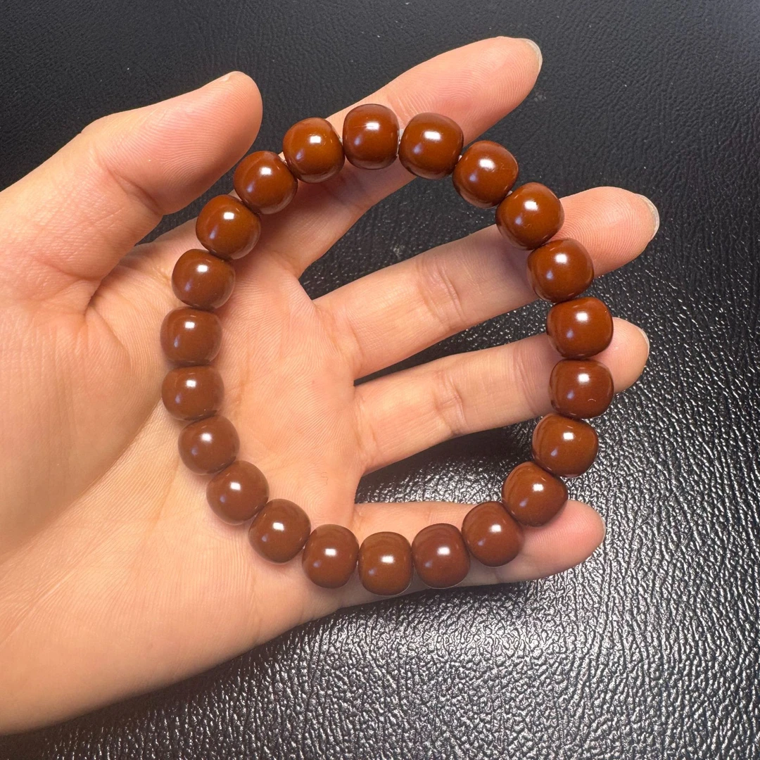 玉化老型猴头核桃文玩手串