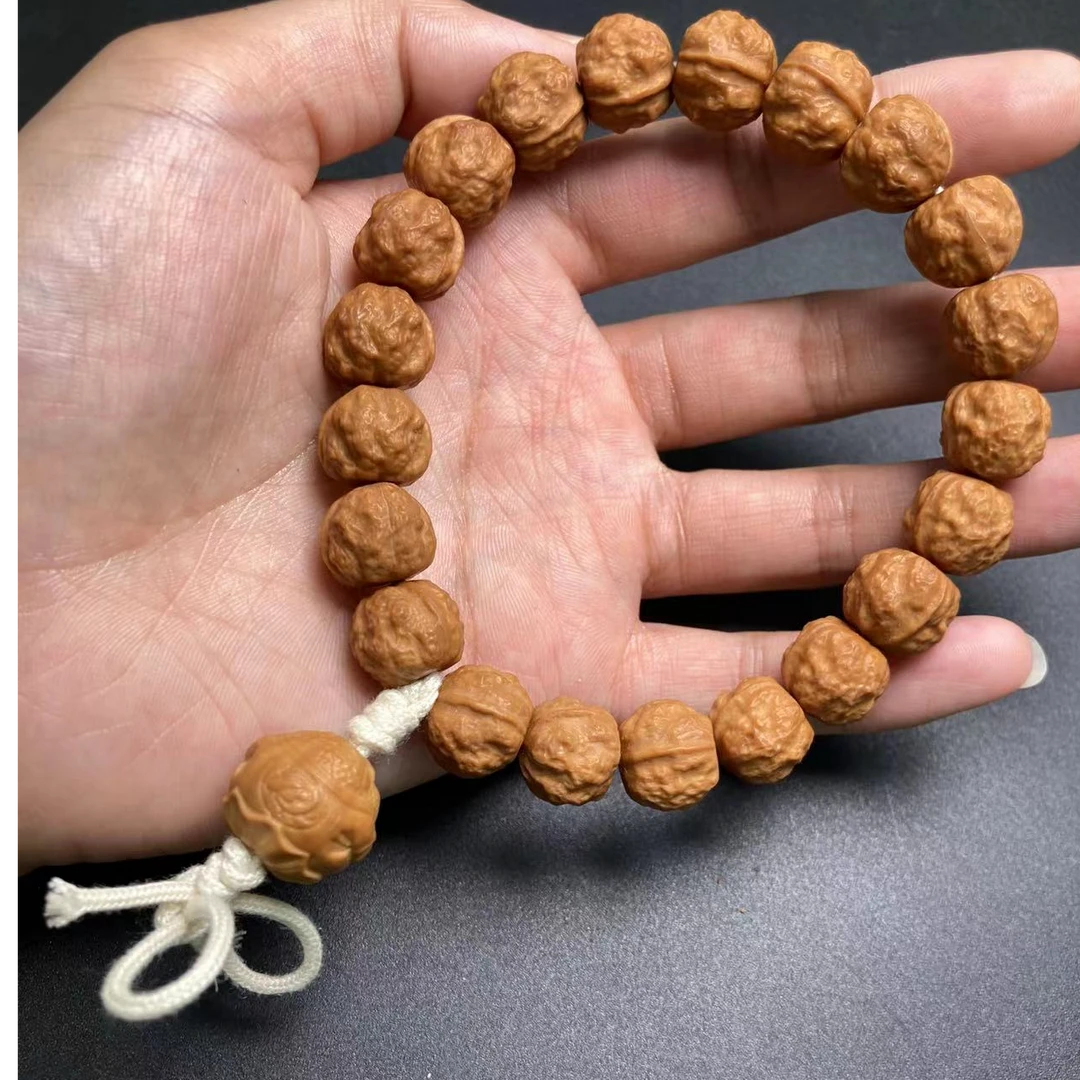 猴头核桃猴头手串猴头禅宗甩金蟾手串