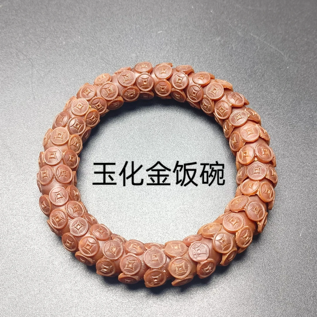 金饭碗{玉化}猴头核桃手串