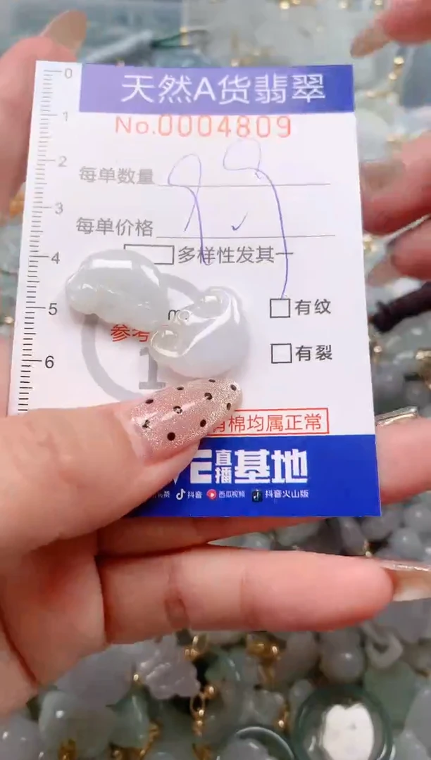 【闪购商品】翡翠挂件未镶嵌00004809