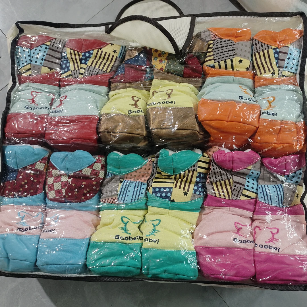 婴幼儿加绒加厚包脚鞋子