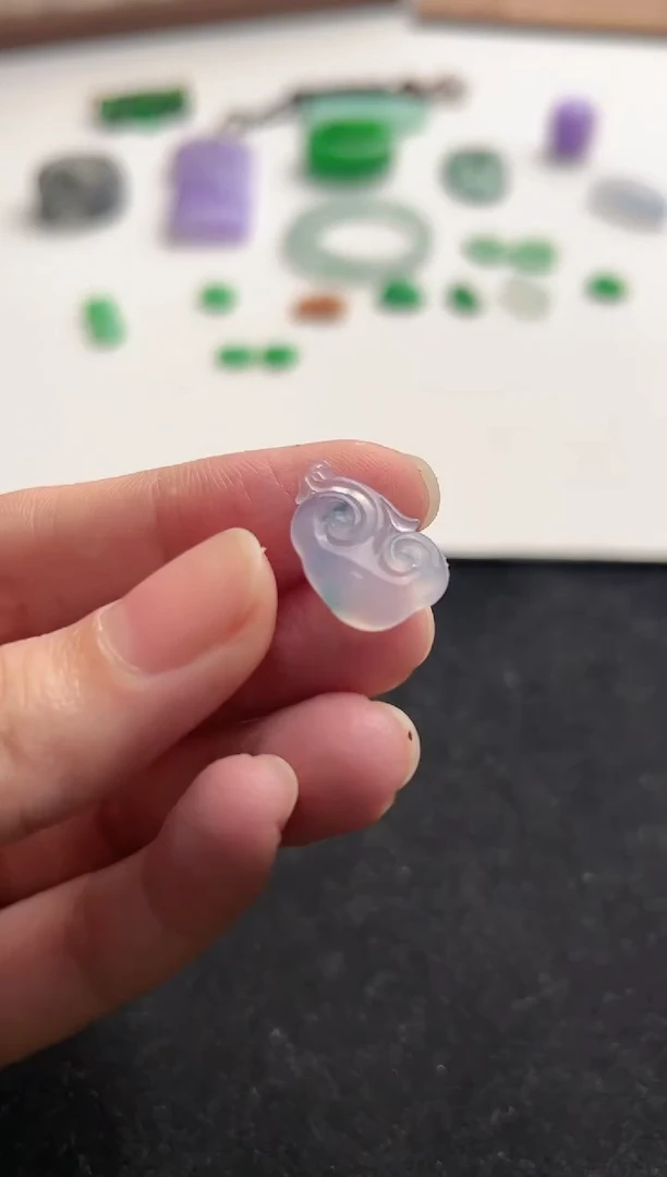 【闪购商品】定制翡翠未镶嵌如意950