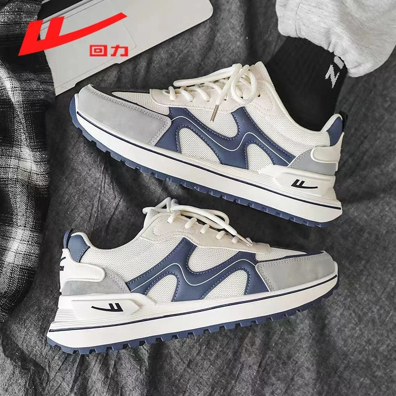 回天之力男鞋运动鞋子男潮流百搭韩版休闲春季2022新款阿甘跑步鞋
