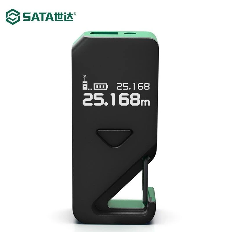 Sata/世达世达05202激光测距仪高精度红外线电子工具量房仪测量尺