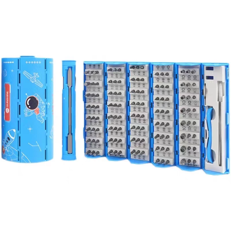 准新品  774-螺丝刀128合1卷式