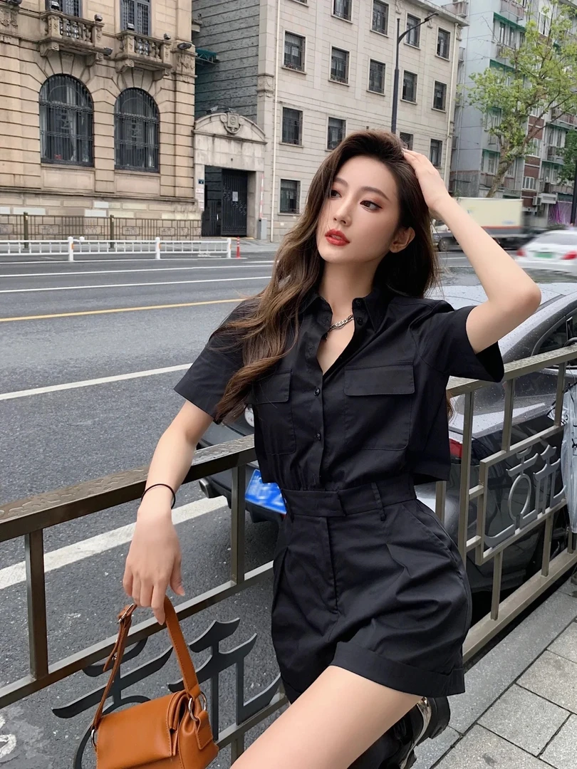 套装2025年新款夏季气质修身显瘦时尚休闲小西装短裤女两件套夏装