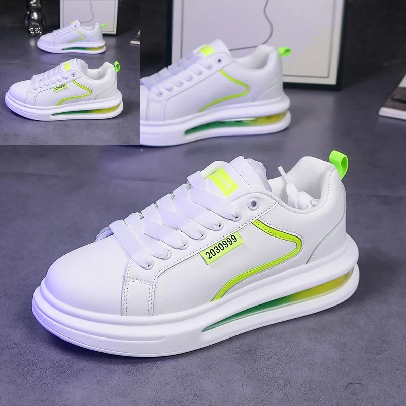 情侣厚底小白鞋休闲透气百搭爆款运动鞋增高新款小白鞋板鞋鞋子