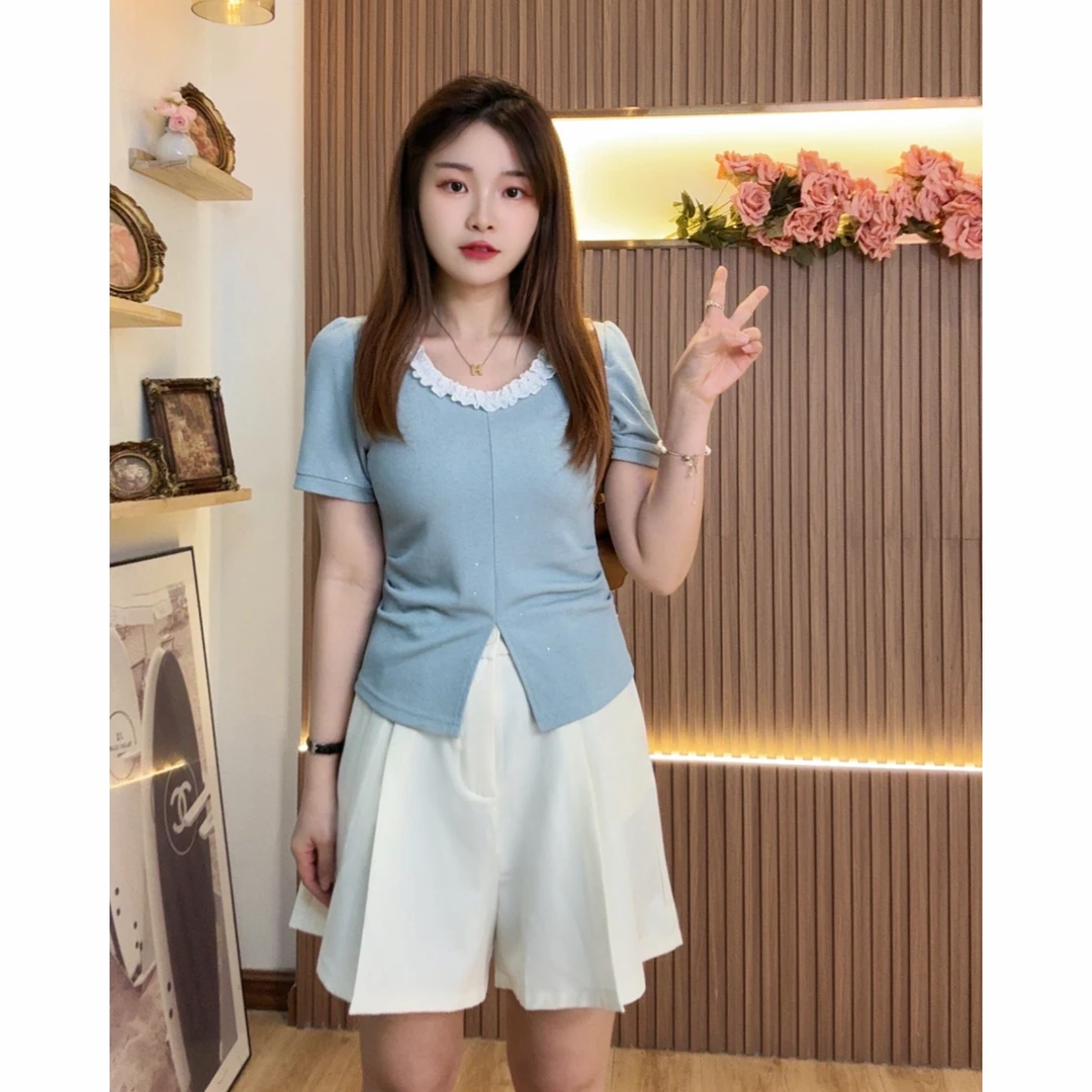 【婷哥定制】HLY3031花老爷夏季新款上衣